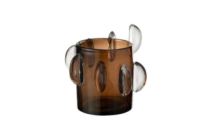 Vase Steggy Brown (25x25x24cm)