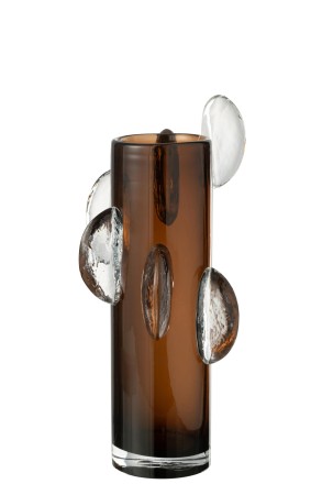 Vase Steggy Brown (18,5x18,5x37cm)