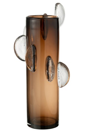 Vase Steggy Brown (20x20x46cm)