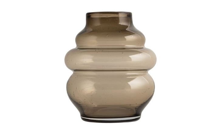 Schorl brown Vase H23,5 cm