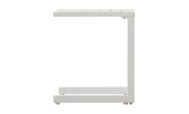 C-Shape Table White