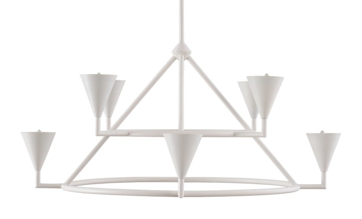 Adelaide Chandelier white