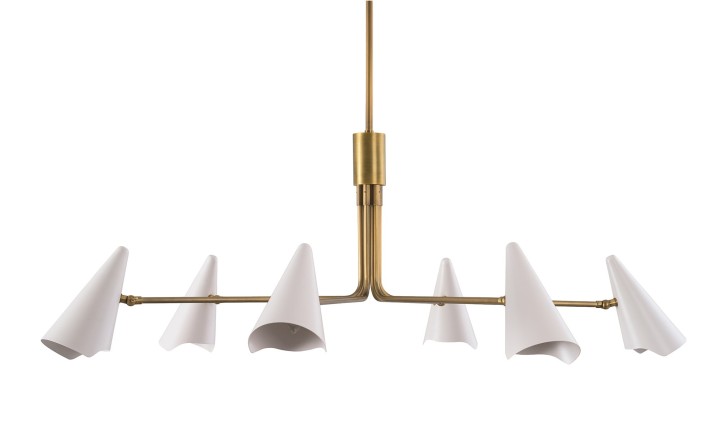 Clementia Chandelier white