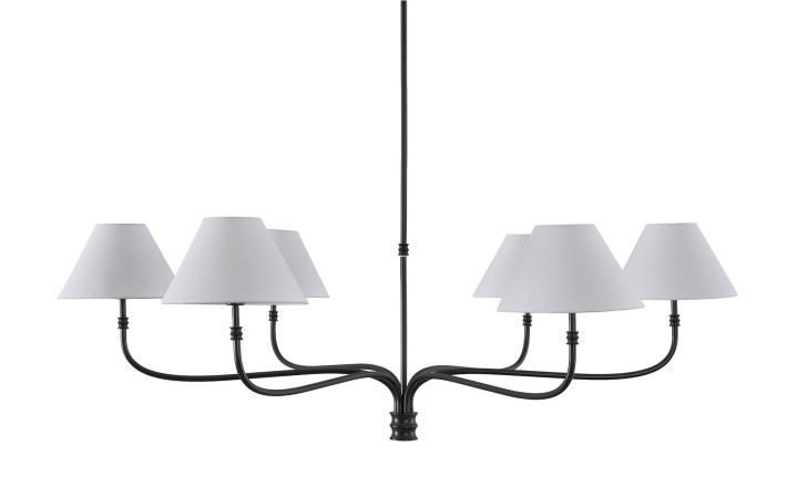 Calliope Chandelier bronze