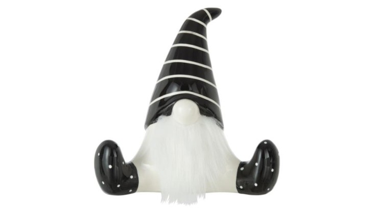 Santa Sitting Ceramic M