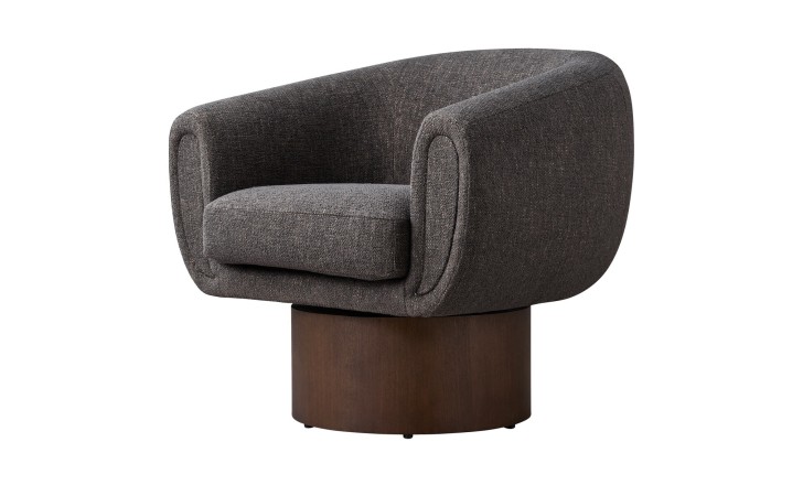 Cozy Wave Swivel Armchair (Lola 455)