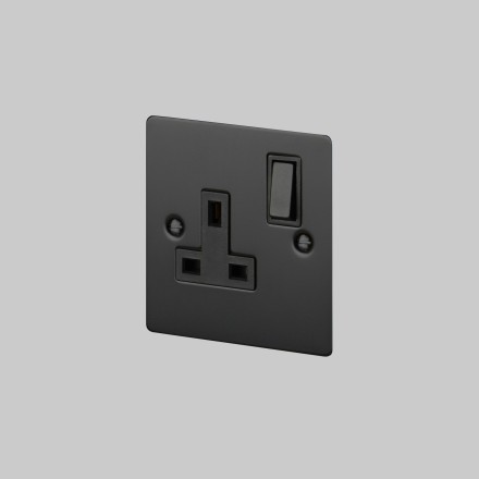 SOCKET 1G UK Socket Black [EL521]