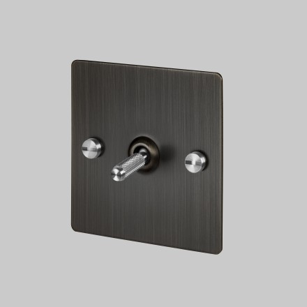 1G Toggle Switch Smoked Bronze Steel [EL341]