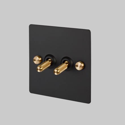 2G Toggle Switch Smoked Bronze Brass [EL440]