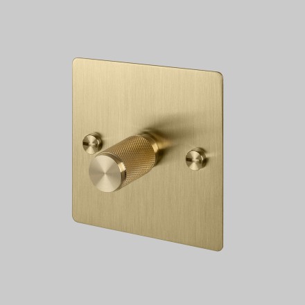 1G Dimmer 120W Brass Brass Detail [EL100P]