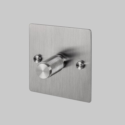 1G Dimmer 120W Steel Steel Detail [EL111P]