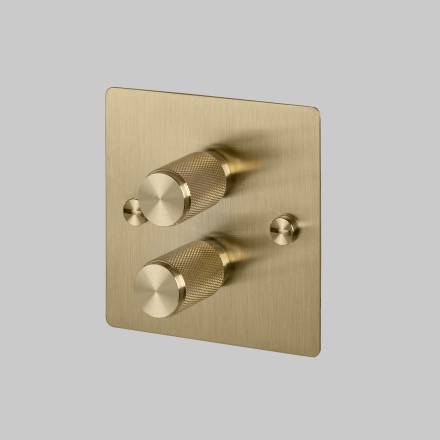 2G Dimmer 120W Brass Brass Detail [EL200P]