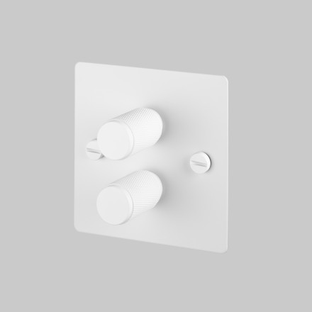 2G Dimmer 120W White White Detail [EL233P]