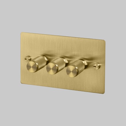 3G Dimmer 120W Brass Brass Detail [EL700P]