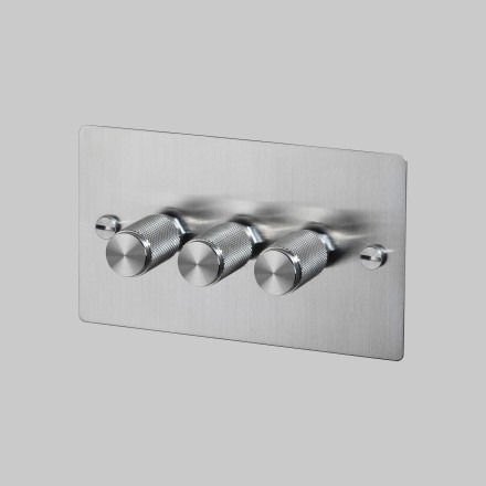 3G Dimmer 120W Steel Steel Detail [EL711P]