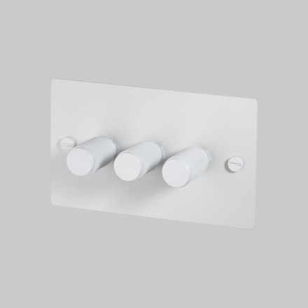3G Dimmer 120W White White Detail [EL733P]
