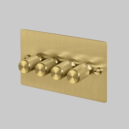 4G Dimmer 120W Brass Brass Detail [EL800P]