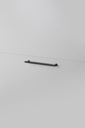 Pull Bar Linear Medium 250mm Black