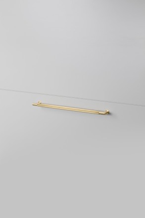 Pull Bar Linear Large 350mm Brass