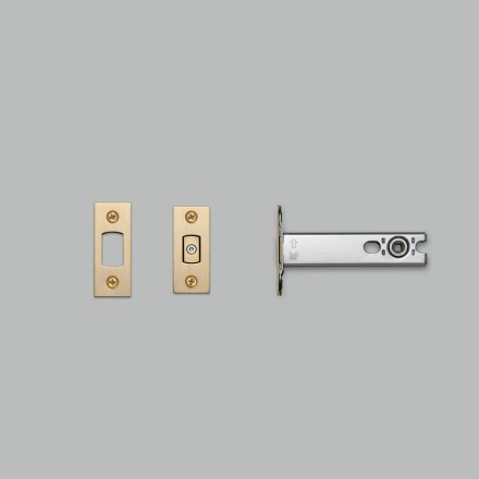 Deadbolt Latch for Thumbturn Lock 82mm Backset Brass