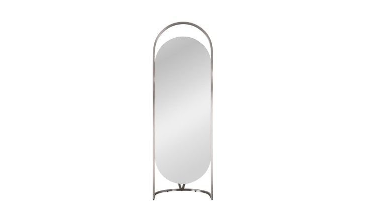 Daisy Silver Standing Mirror