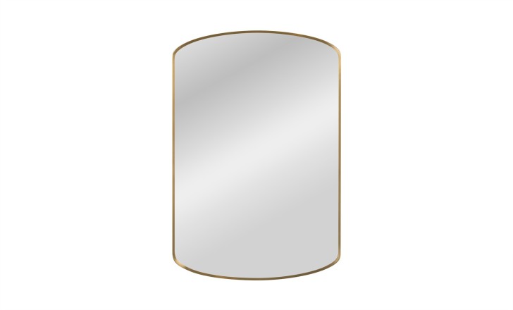 Miro Brass Mirrored Cabinet