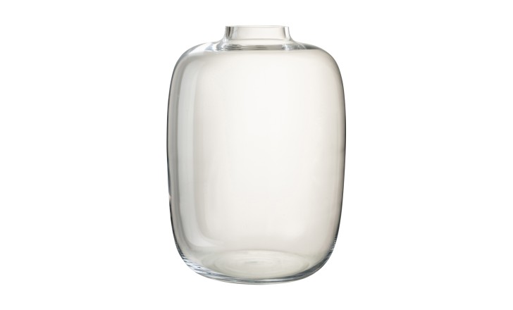Vase Cleo Glass Transparent L