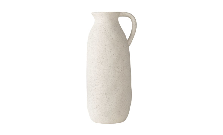 Jug Vase Ceramic Beige L