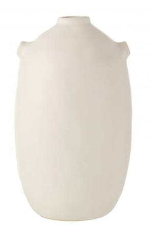 Renaissance Jar Ceramic White