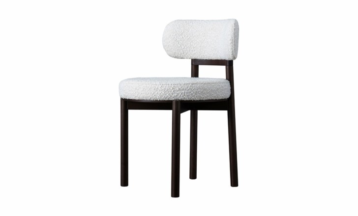 Davis Chair (Fabric: EASY BOUCLE col.01 Linen)