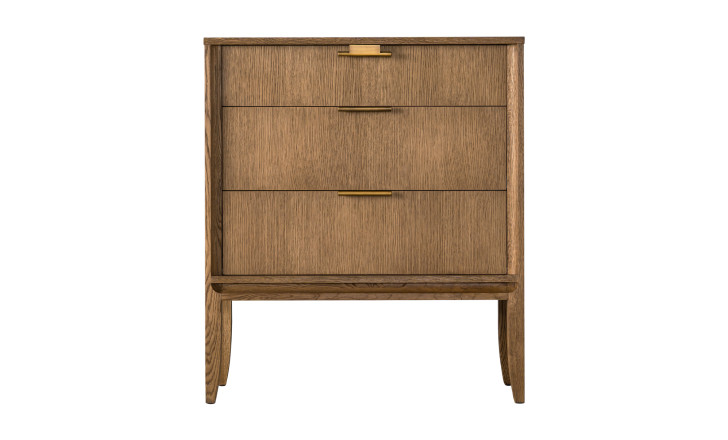 City Small Chest of Drawer Honey Oak color