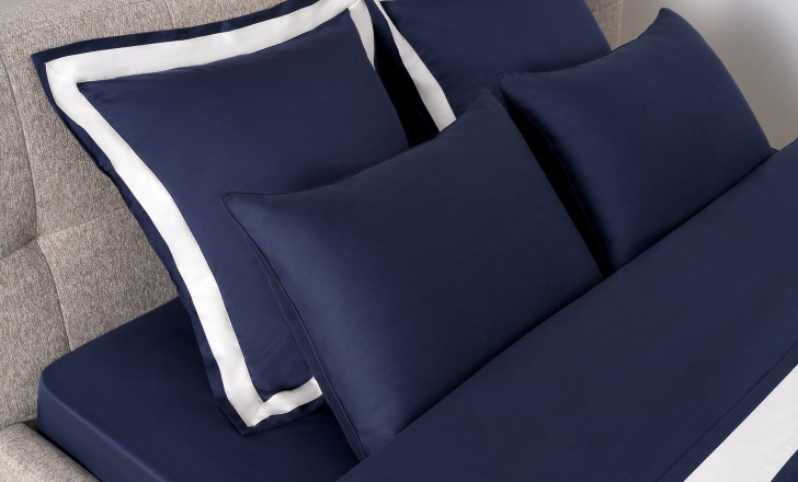 Reverie Pillowcase Mood Indigo 65x65 cm (set of 2)
