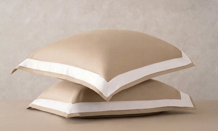 Reverie Pillowcase Plaza Taupe 50x75 cm (set of 2)
