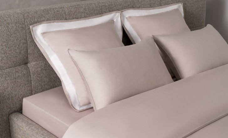 Reverie Pillowcase Vapor Blue/White 65x65 cm (set of 2)