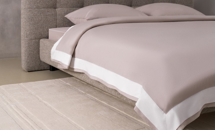 Reverie Duvet Cover Vapor Blue/White 260x220 cm