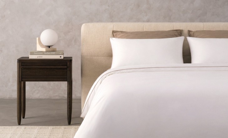City Pillowcase White/Plaza Taupe 50x75 cm (set of 2)