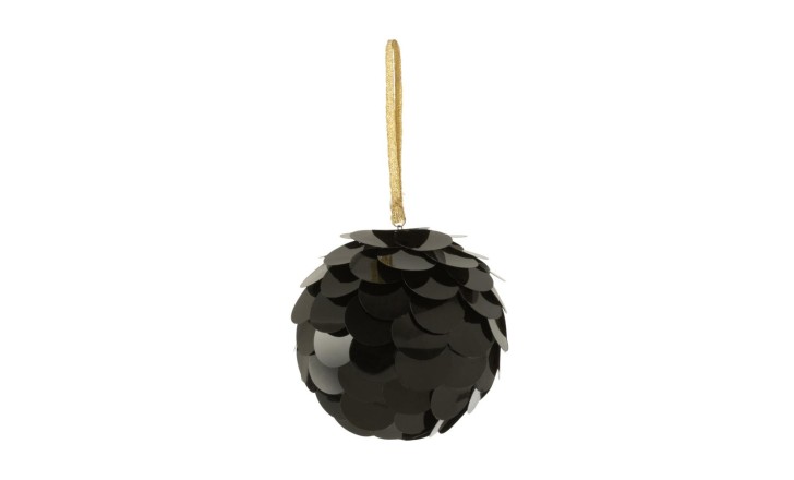 Ball Hanger Sequins Black 