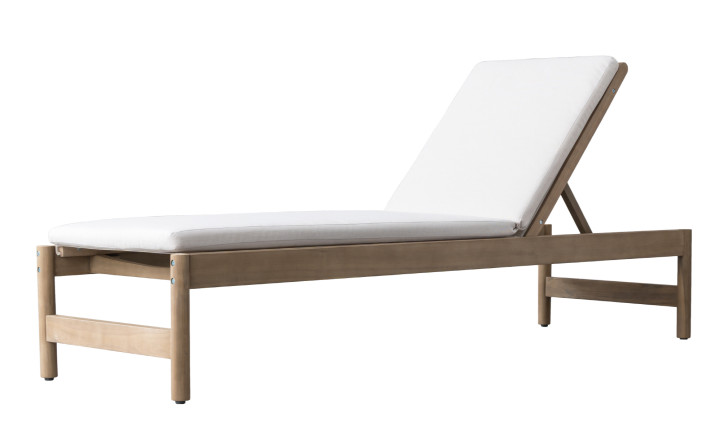 Tulum Lounger with adjustable backrest