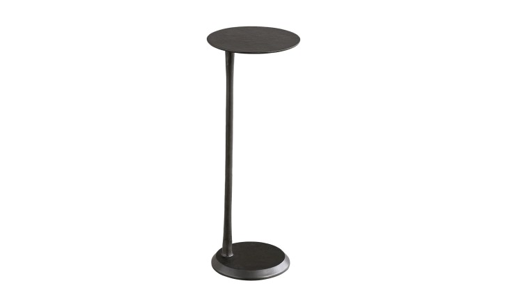 Blaze Side Table Graphite Finish