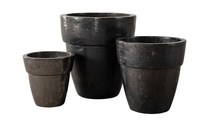 Collar Planters Set of 3