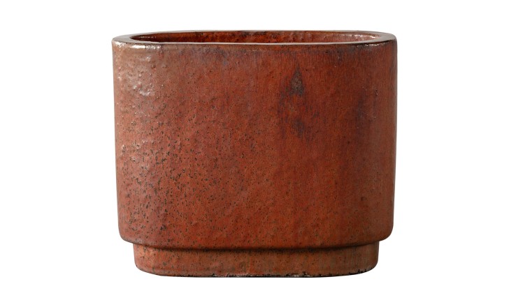 Oval Base Planter Copper