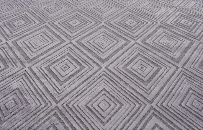 Labyrinth Gray Carpet 160x230 cm