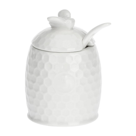 Aperegina Sugar Bowl With Spoon 4x2,5