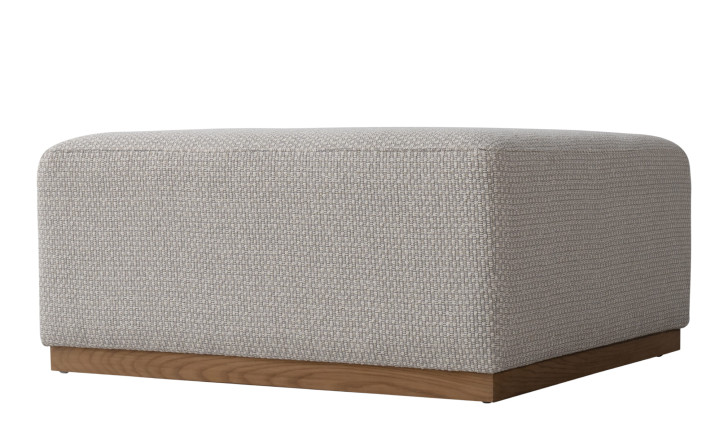 Square Ottoman (Fabric A1417 Color 4C)