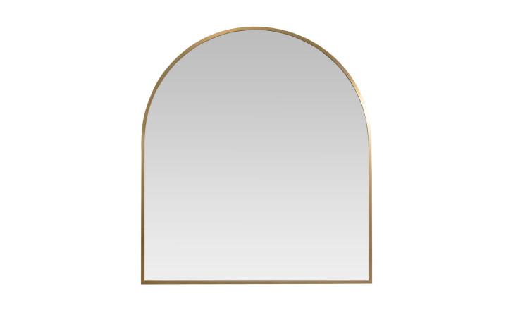 Marion Arch Mirror Brass Finish 91x102 cm