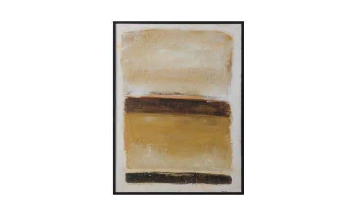 Ochre Square Wall Decoration