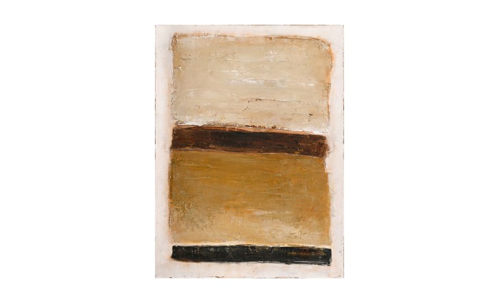 Ochre Square Wall Decoration