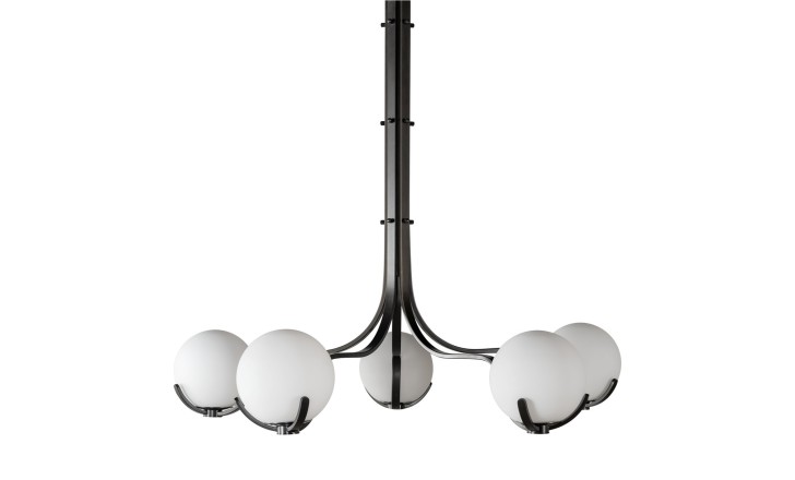 Scoop Chandelier / dark bronze