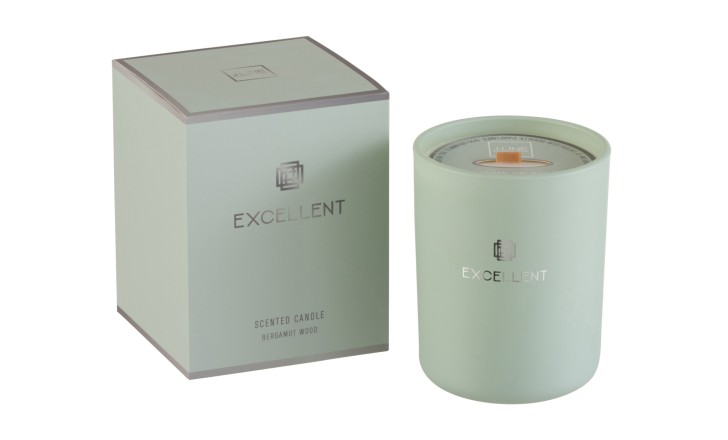 Scented Candle Exclusive Glass Mint