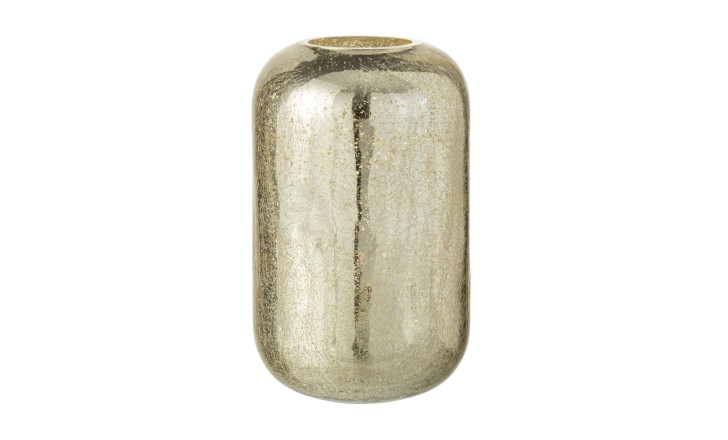 Crackle Hurricane Glass Gold XL